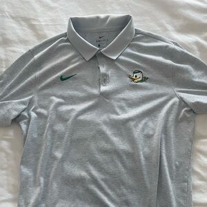 Oregon Ducks Nike Dri-fit Polo - White/Large